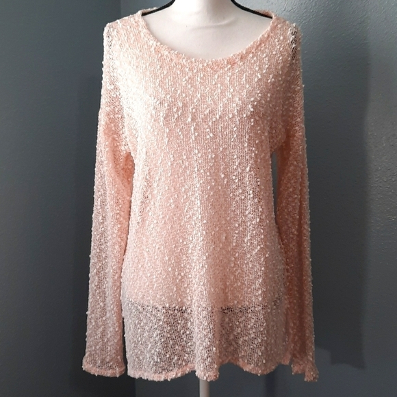 Aeropostle Chunky Knit Pink sweater - Picture 3 of 7